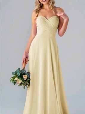 Kennedy Blue Lisa Dress - Buttercup Yellow - Size 6 - Bridesmaid/Formal